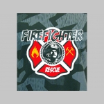 Oheň odHasiči - Firefighter ( požiarnik )  nočný " ruský " maskáč - Nightcamo SPLINTER, pánske tričko 100%bavlna